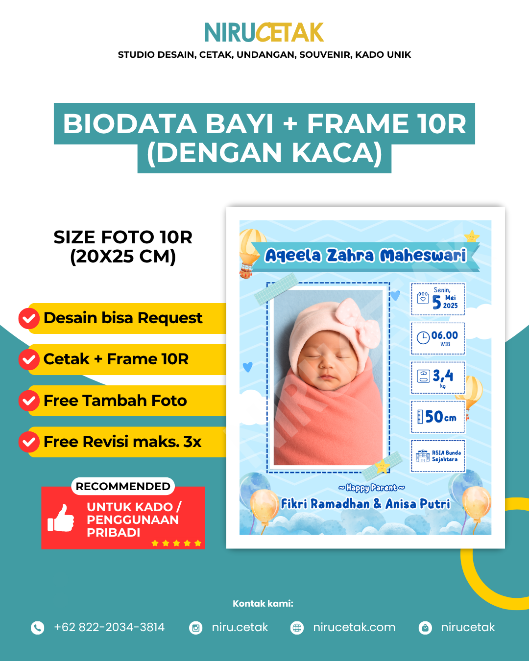 Biodata Bayi